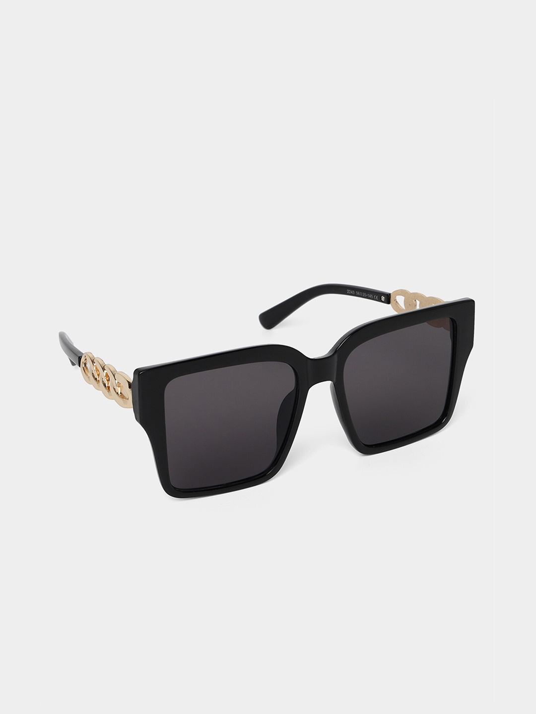 

20Dresses Women Black Lens & Black Square Sunglasses SG0573