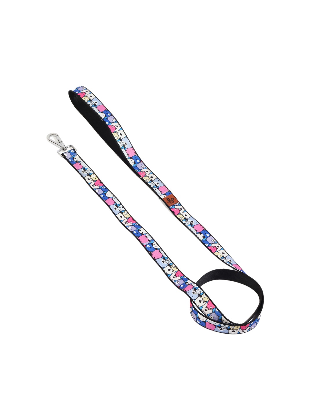 

LANA PAWS Blue & Pink Self-Design Dog Leash