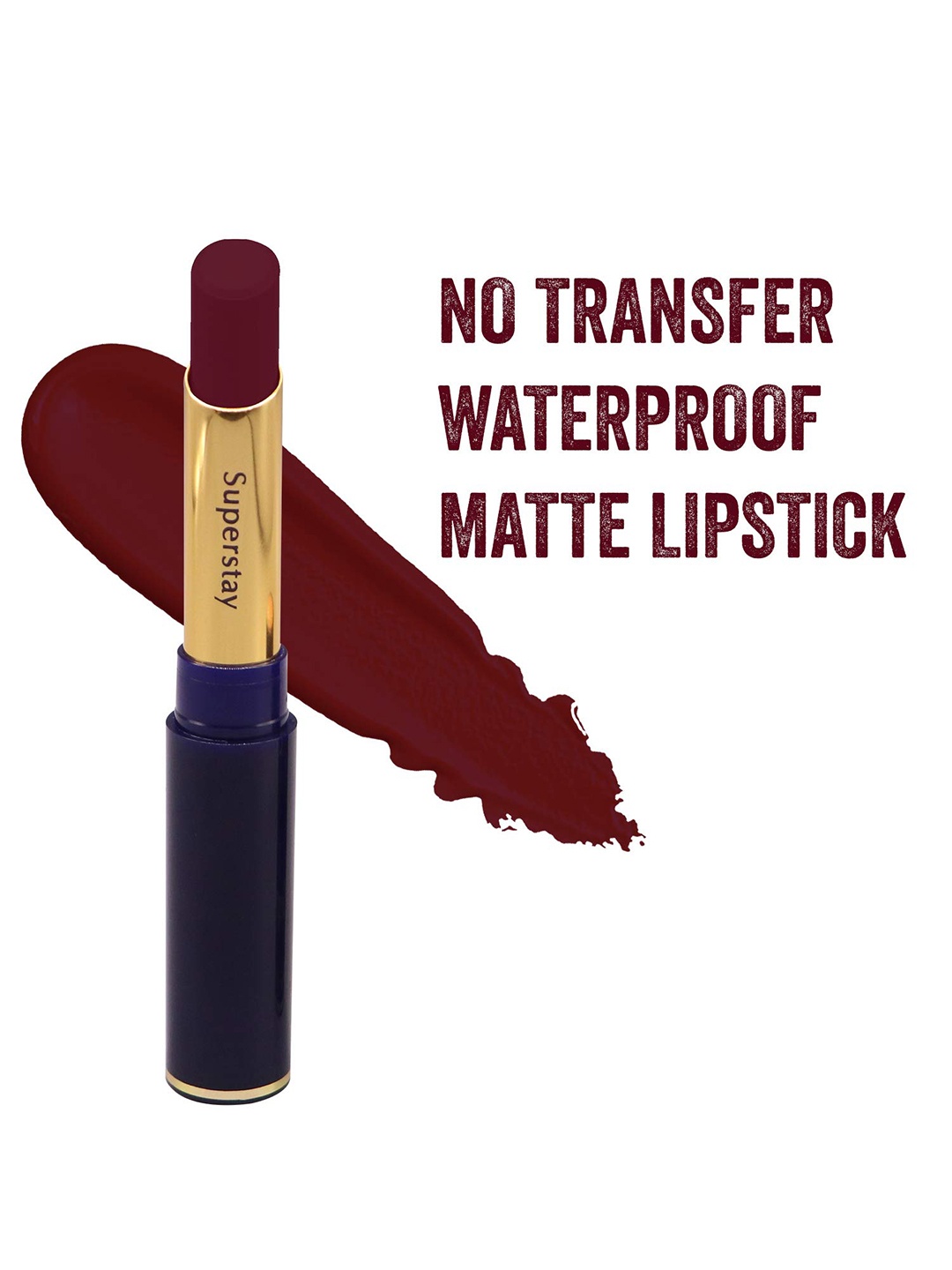 

CVB SuperStay Non-Transfer Waterproof Matte Lipstick - Grape Wine 714, Maroon