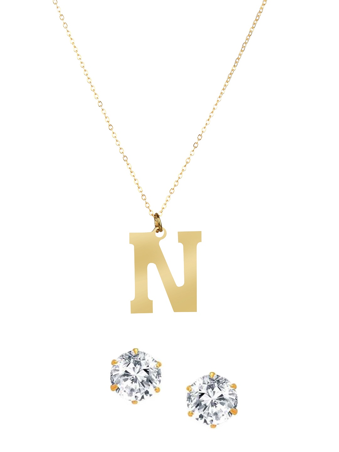 

Goldnera Women Gold-Plated Jewellery Set