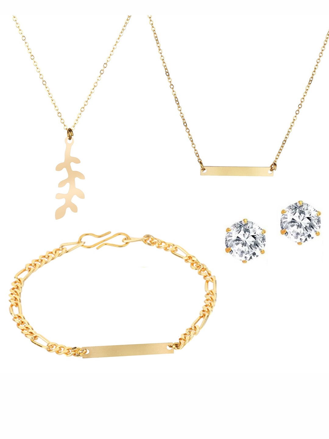 

Goldnera Women Gold-Plated Jewellery Set