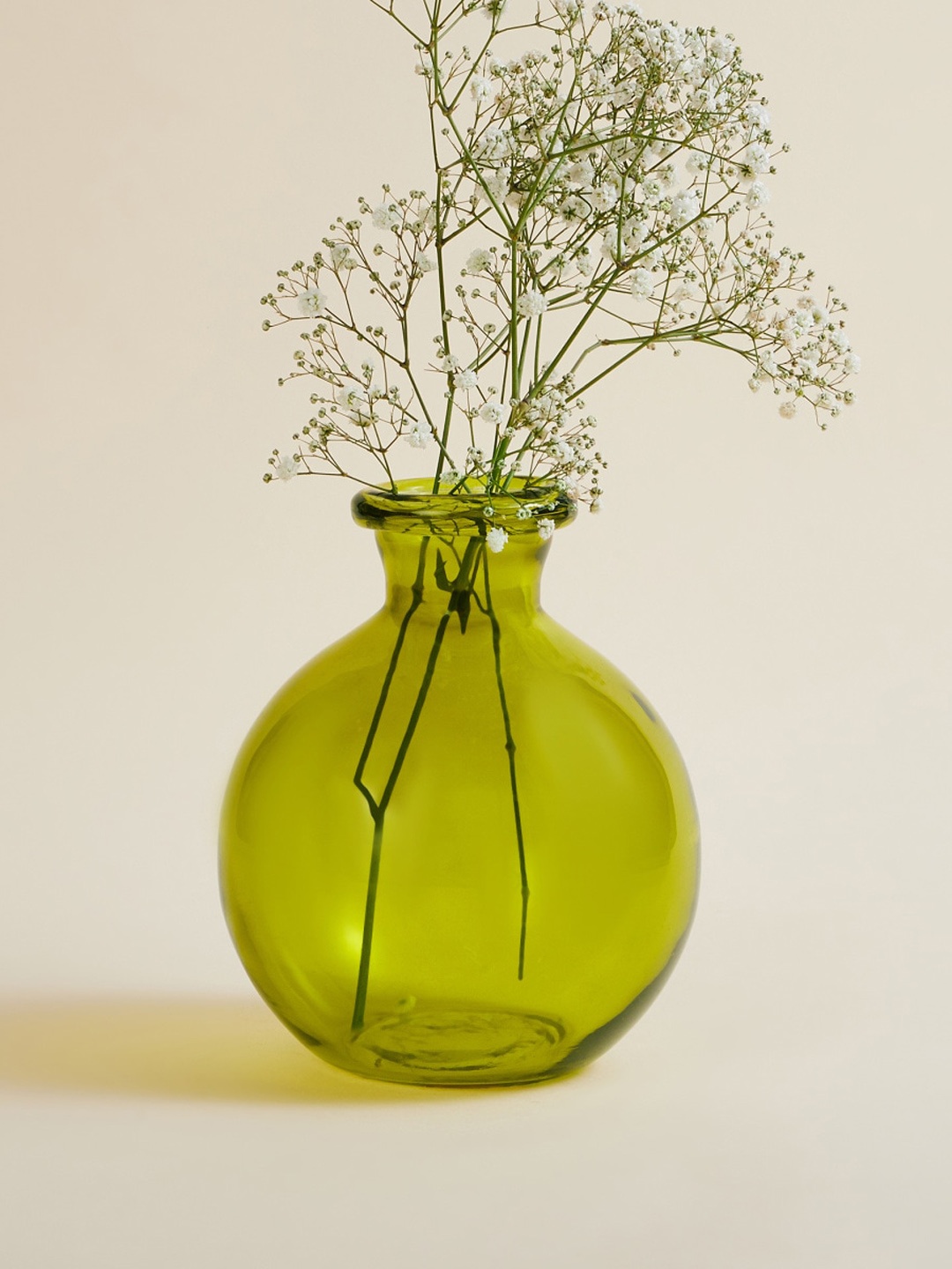 

Home Centre Green Solid Glass Vases