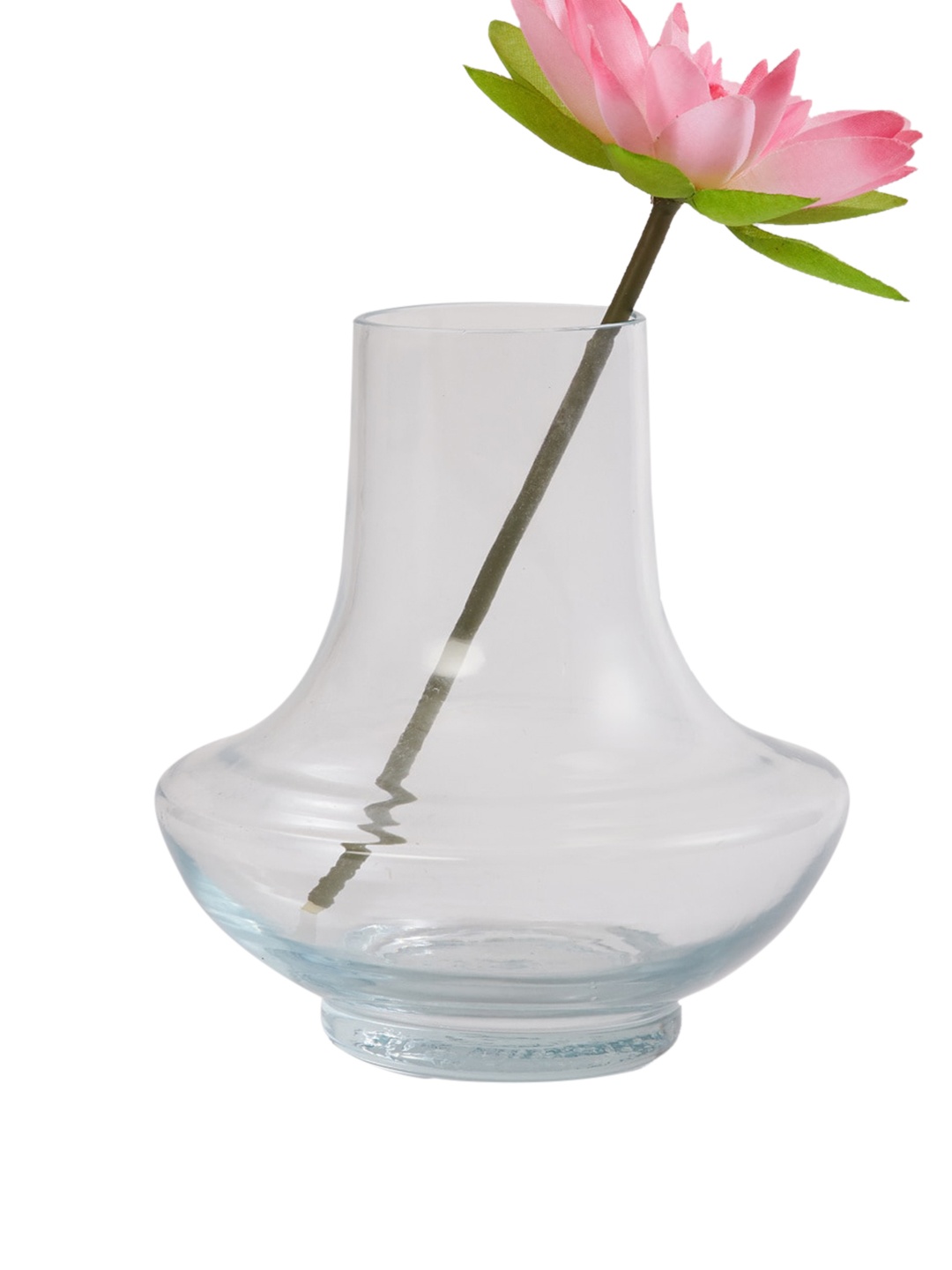 

Home Centre Transparent Solid Glass Bud Vase