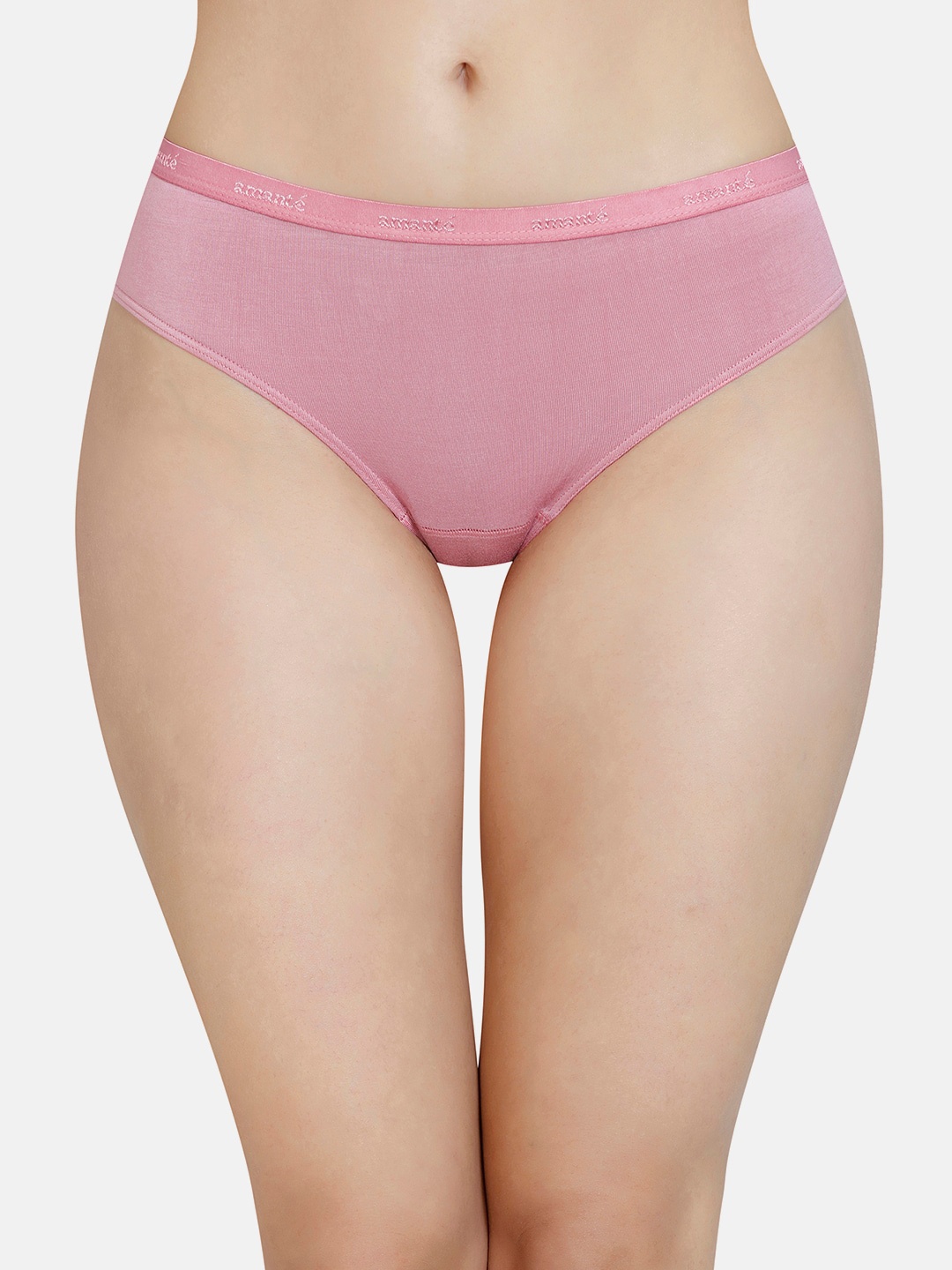 

Amante Women Mid Rise Modal Bikini Brief - PPK83101, Pink