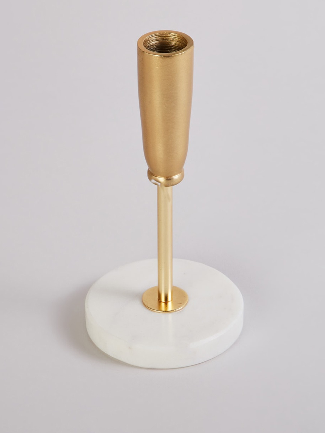 

Home Centre Gold-Toned Solid Metal Candle Holder