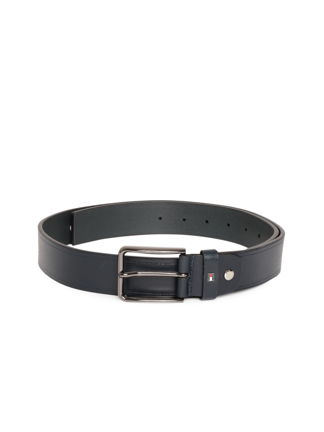 

Tommy Hilfiger Men Navy Blue Leather Belt