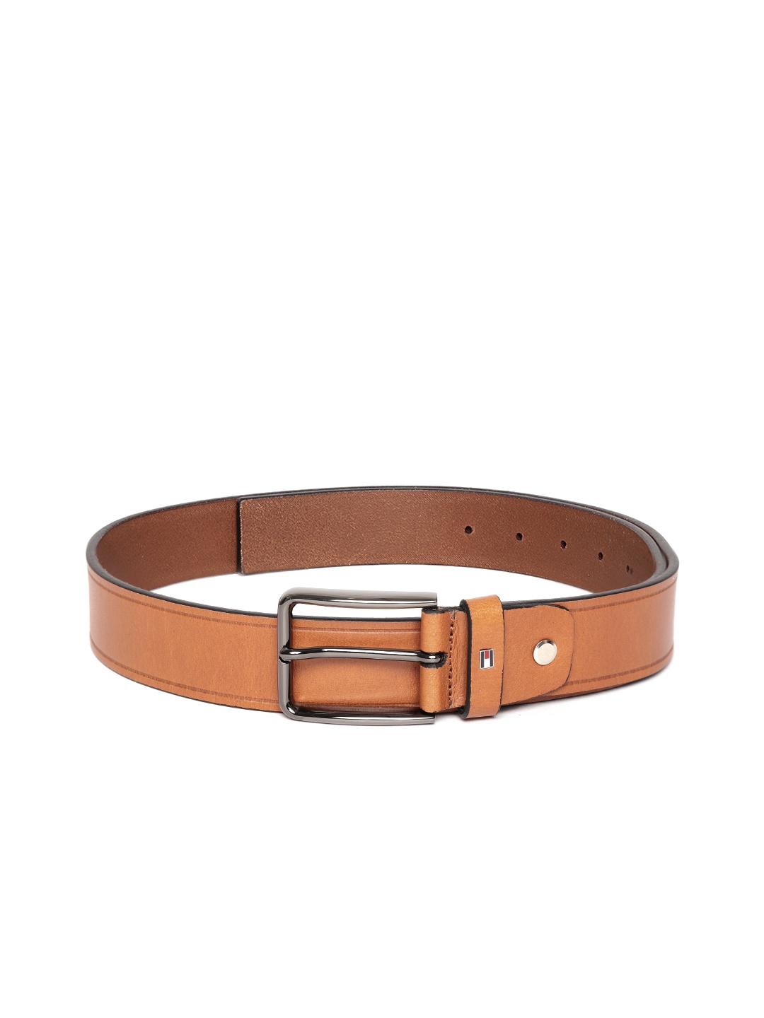 

Tommy Hilfiger Men Tan Leather Belt