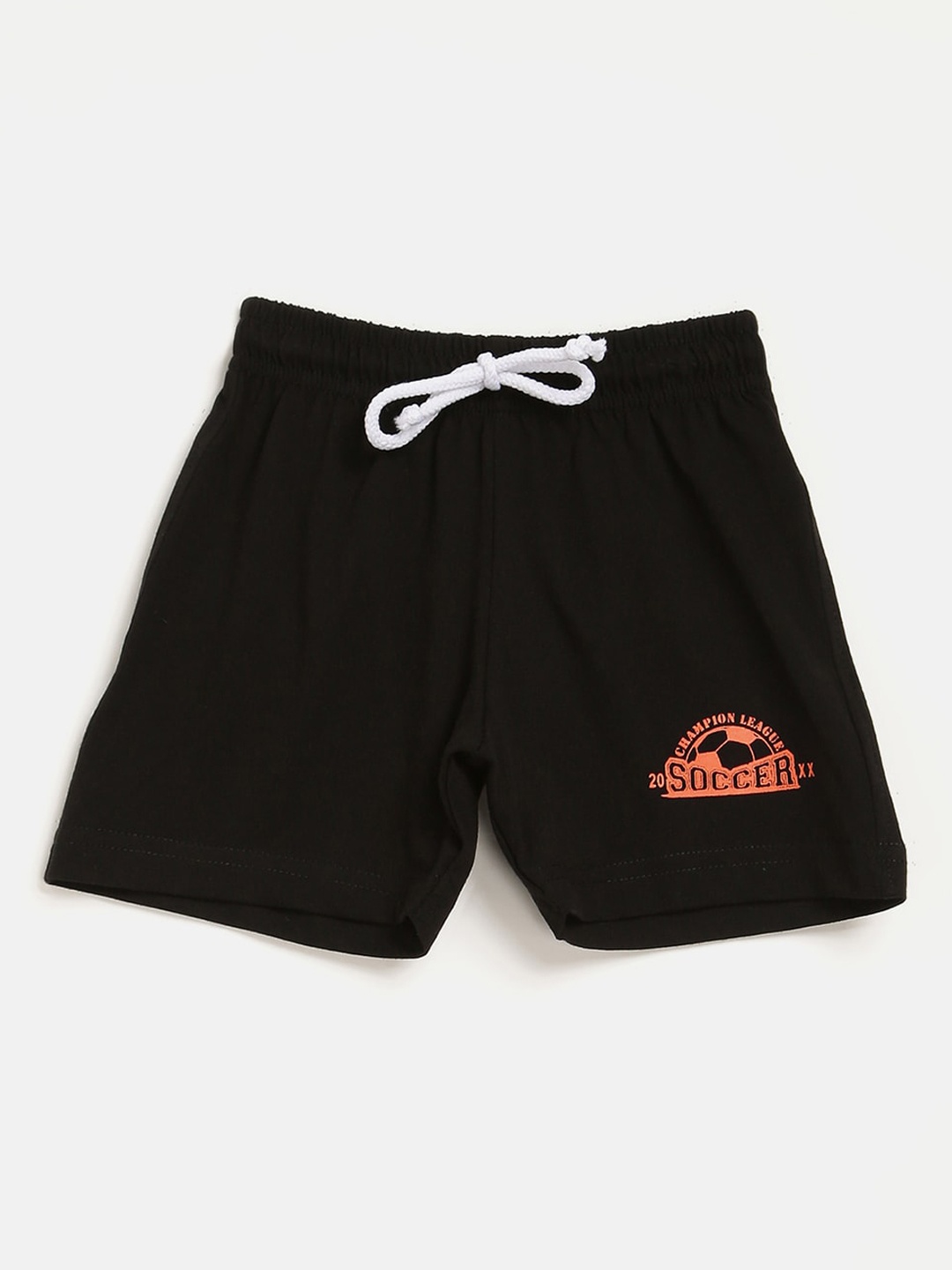 

V2 Value & Variety Boys Black Cotton Shorts