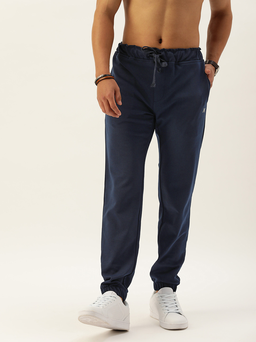 

Kook N Keech Men Navy Blue Solid Joggers