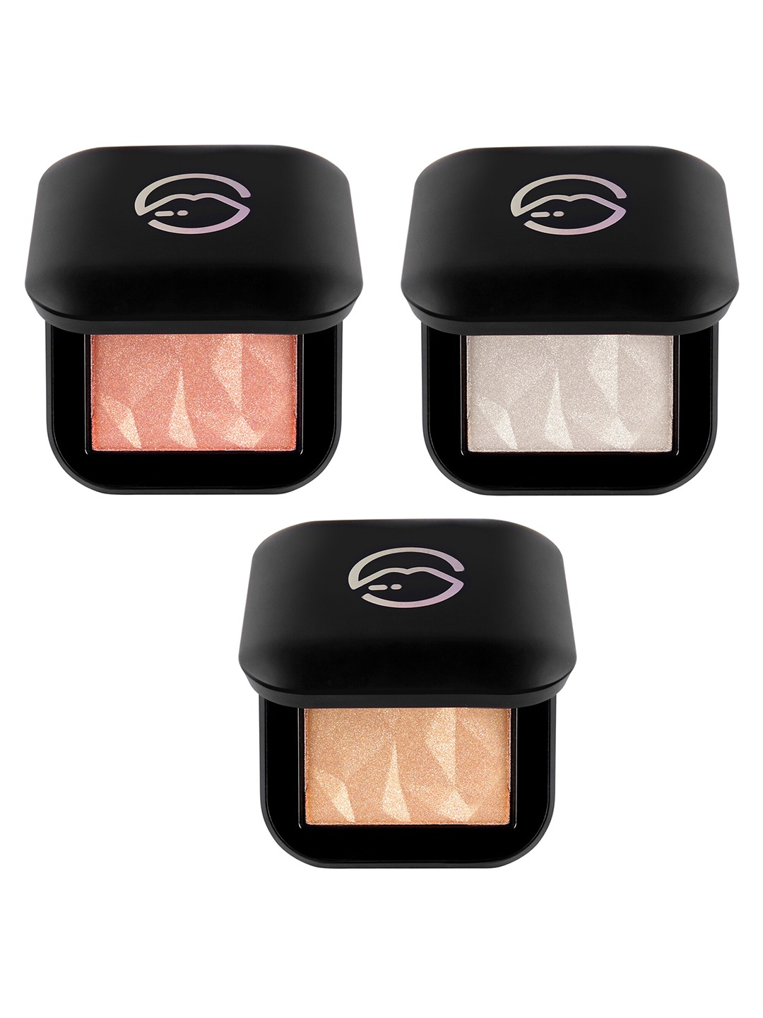 

MARS Set of 3 Wonder Illuminating Highlighter - Rose Gold-Gold-Silver