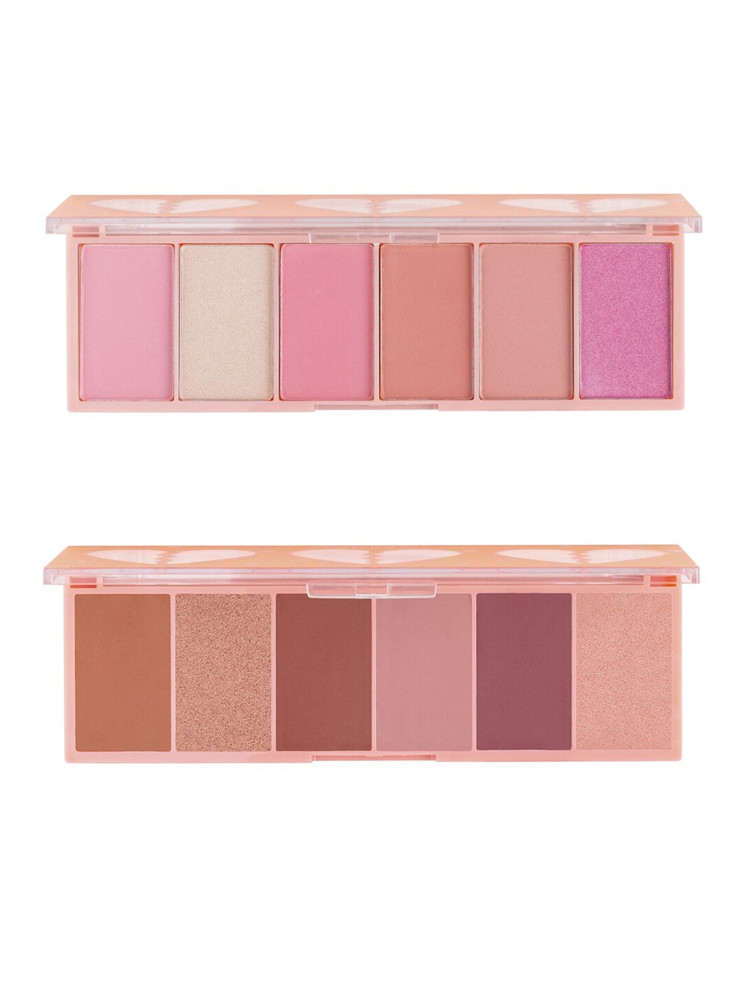 

MARS Set of 2 Blusher Highlighter & Eyeshadow Palette - 01 & 02, Multi