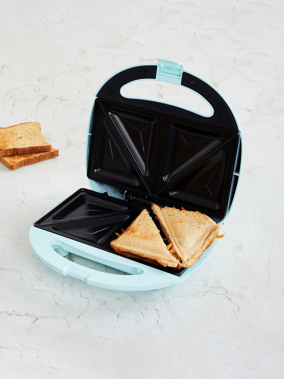 

Rise N Shine Blue Solid Stainless Steel Sandwich Maker