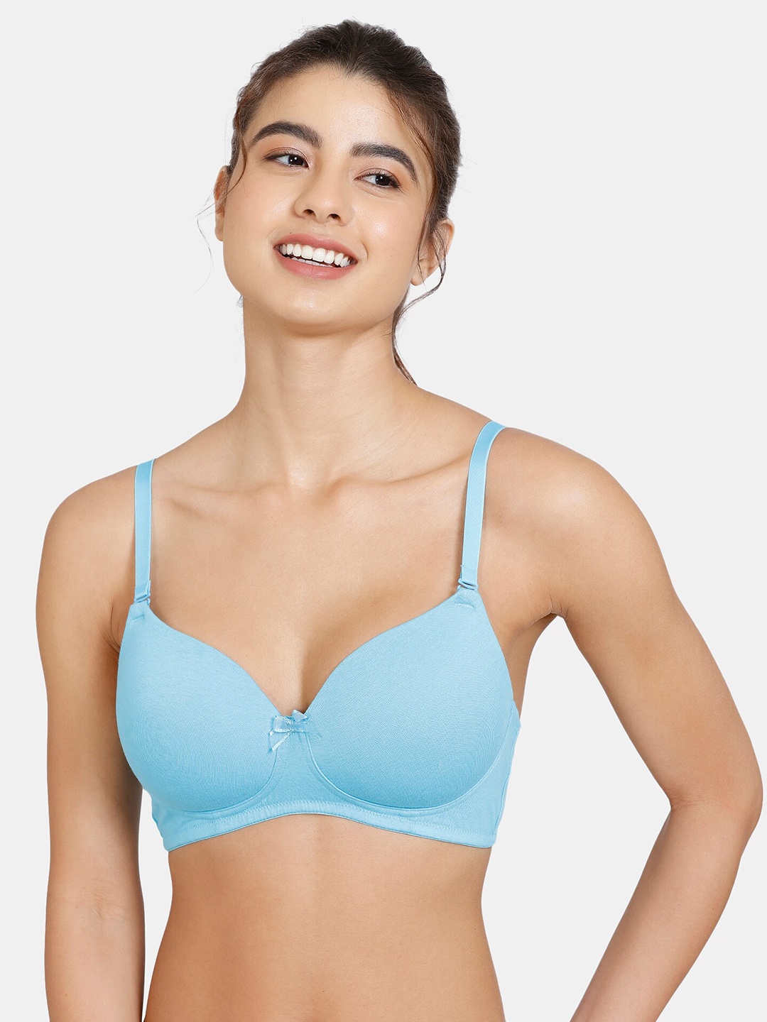 

Zivame Blue T-shirt Bra
