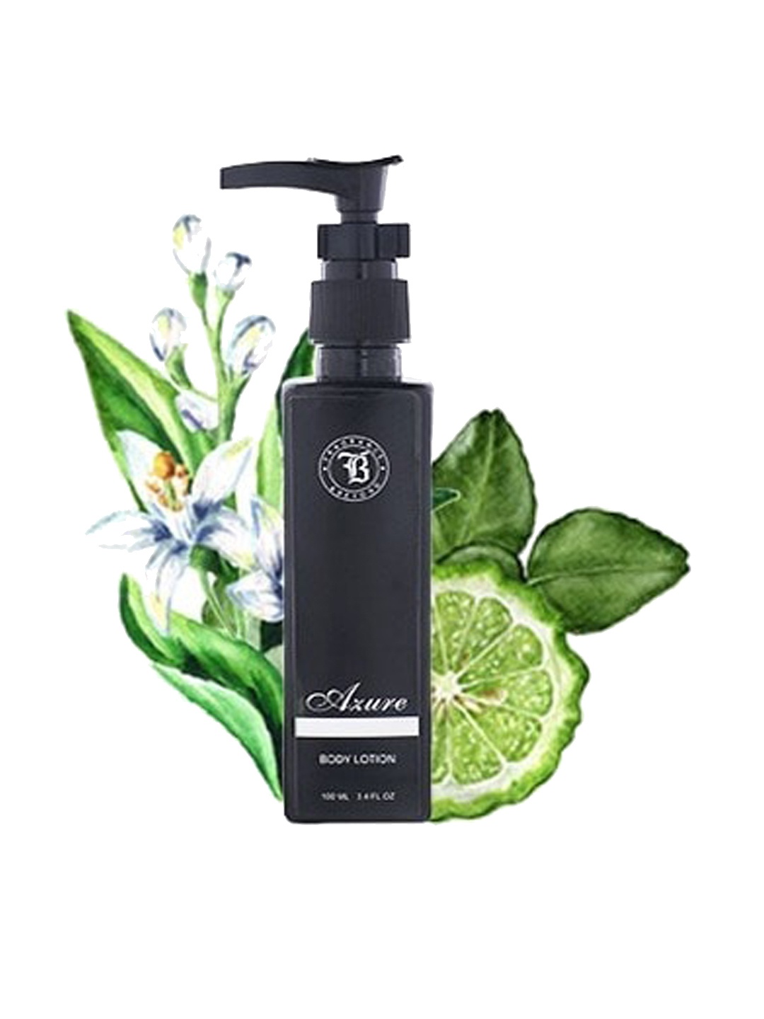 

Fragrance & Beyond Azure Body Lotion with Shea Butter & Almond Oil - 100 ml, Black