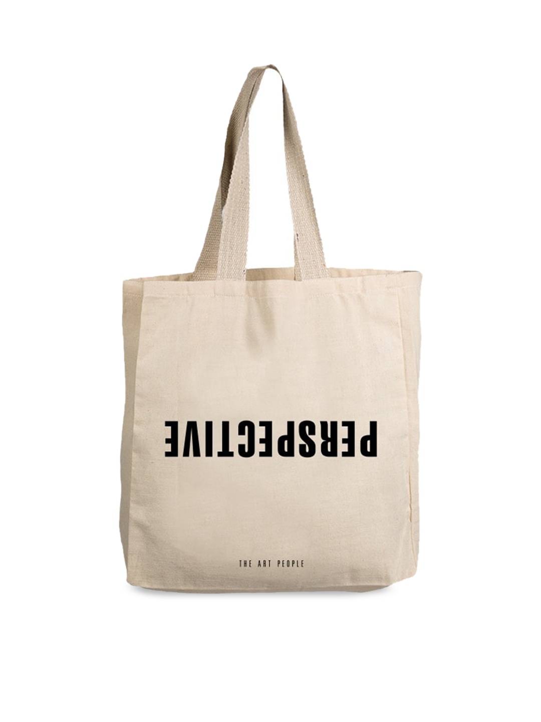 

The Art People Off White Printed Shopper Tote Bag