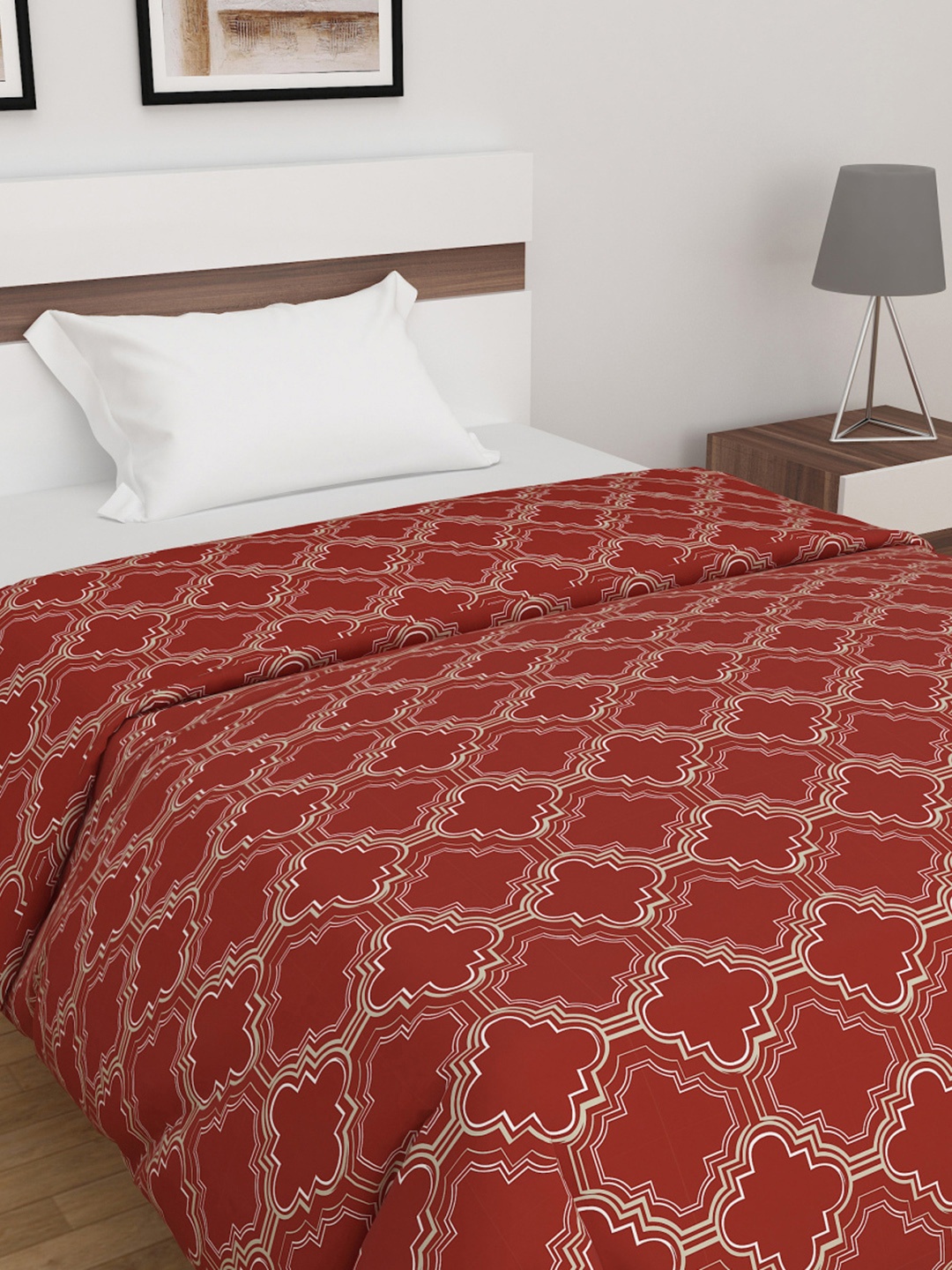 

Home Centre Brown & White Mild Winter Single Bed Comforter