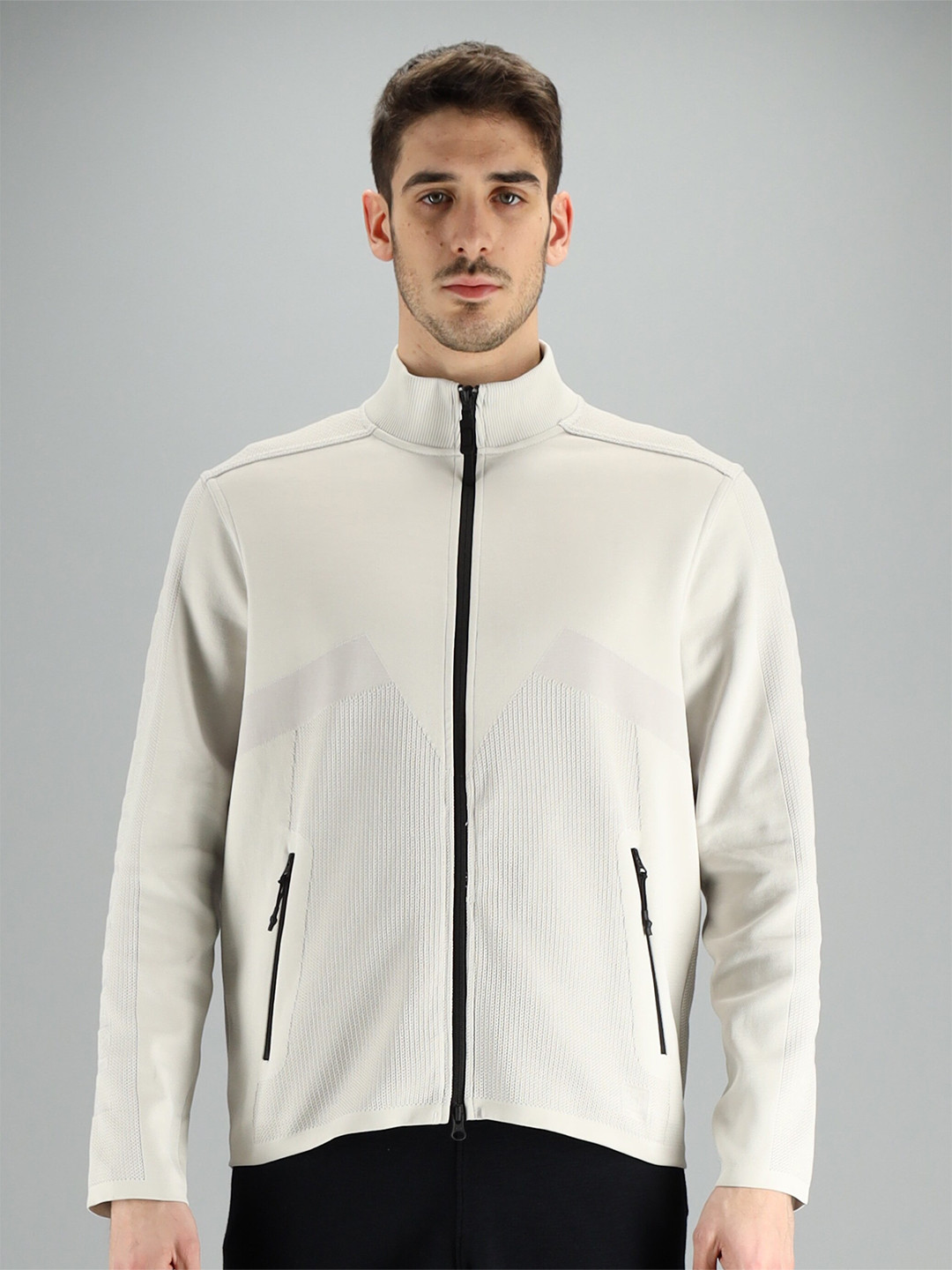 

FREESOUL Men Off White Sweatshirt