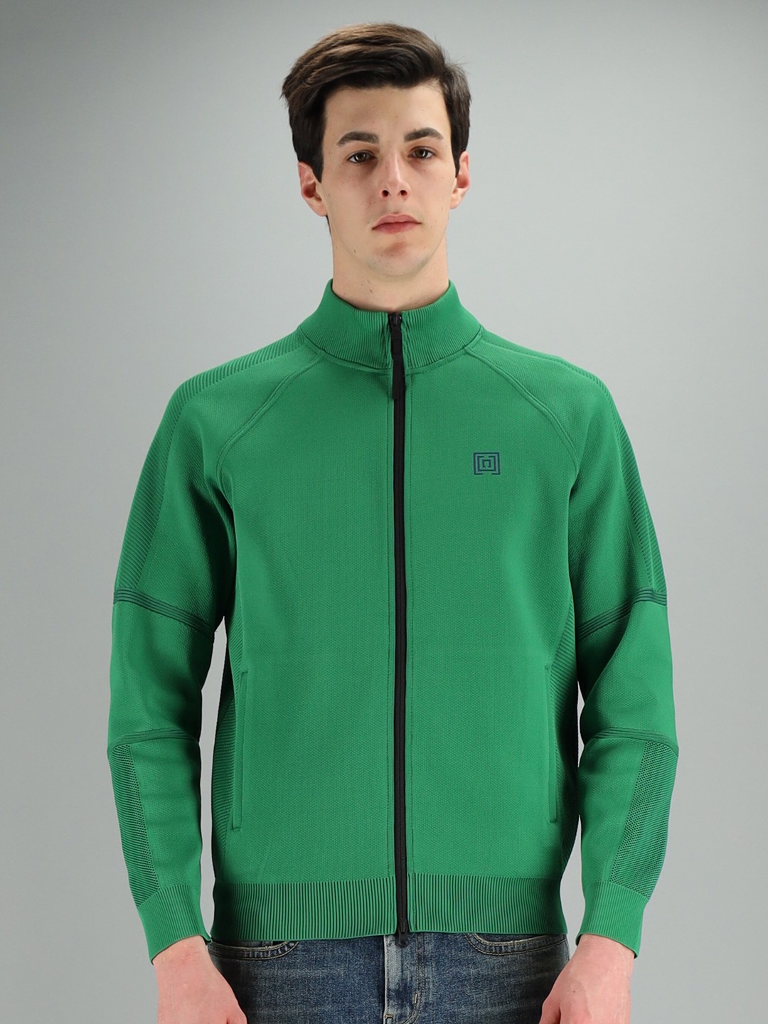 

FREESOUL Men Green Sweatshirt