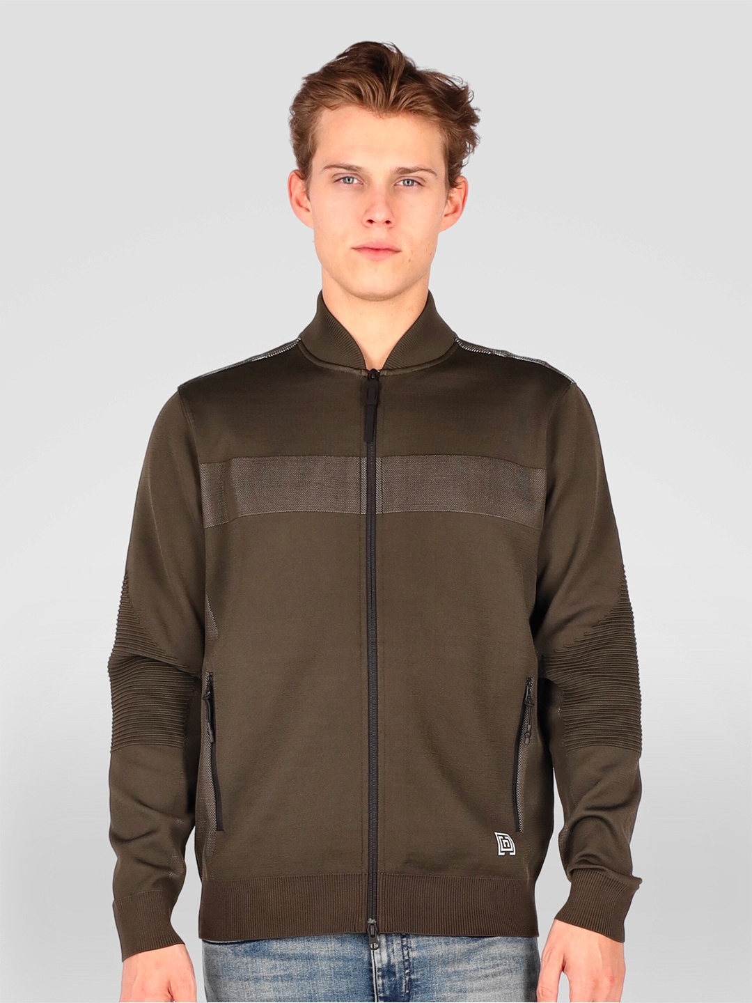 

FREESOUL Men Green Sweatshirt
