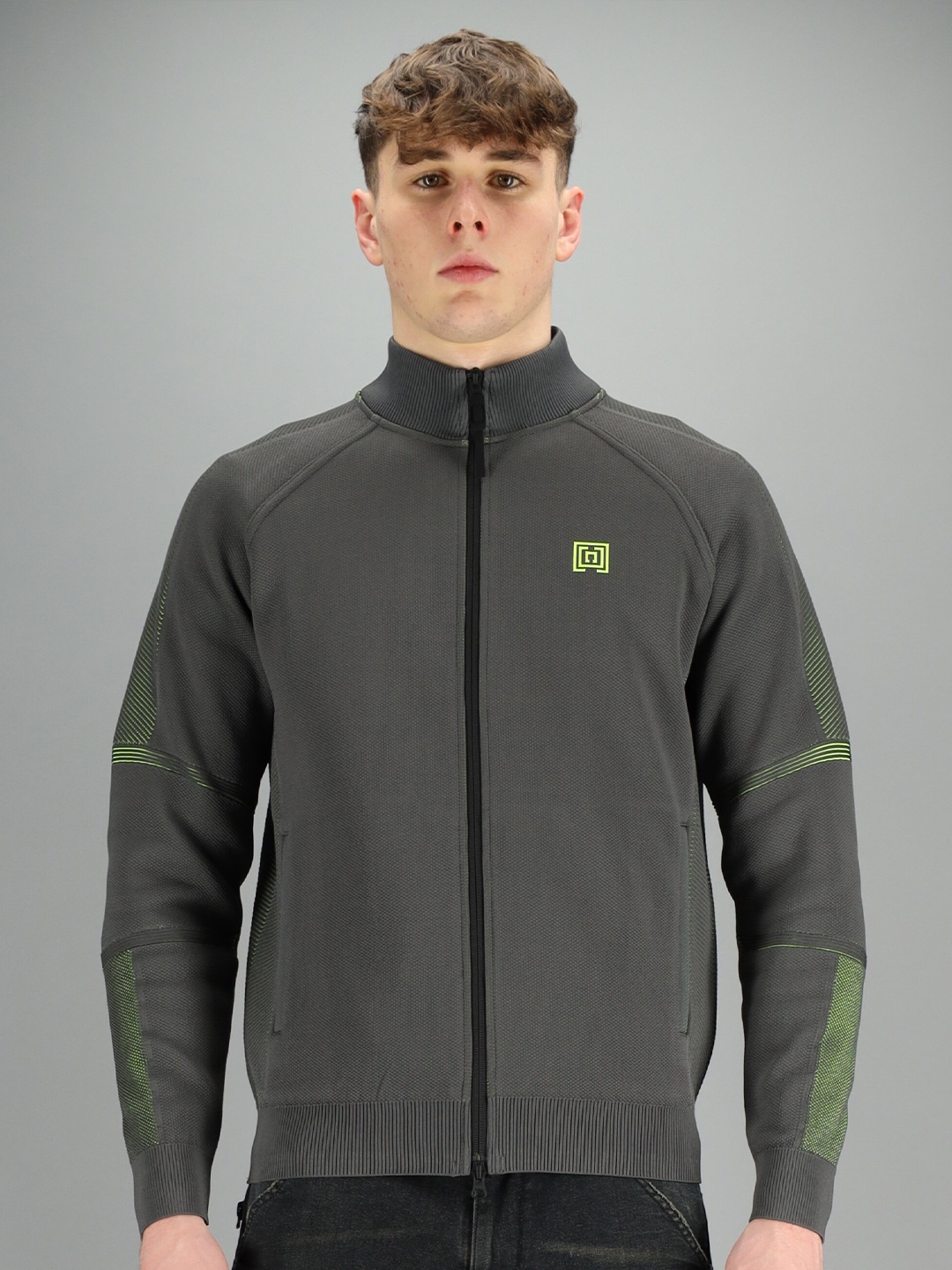 

FREESOUL Men Black Solid Sweatshirt