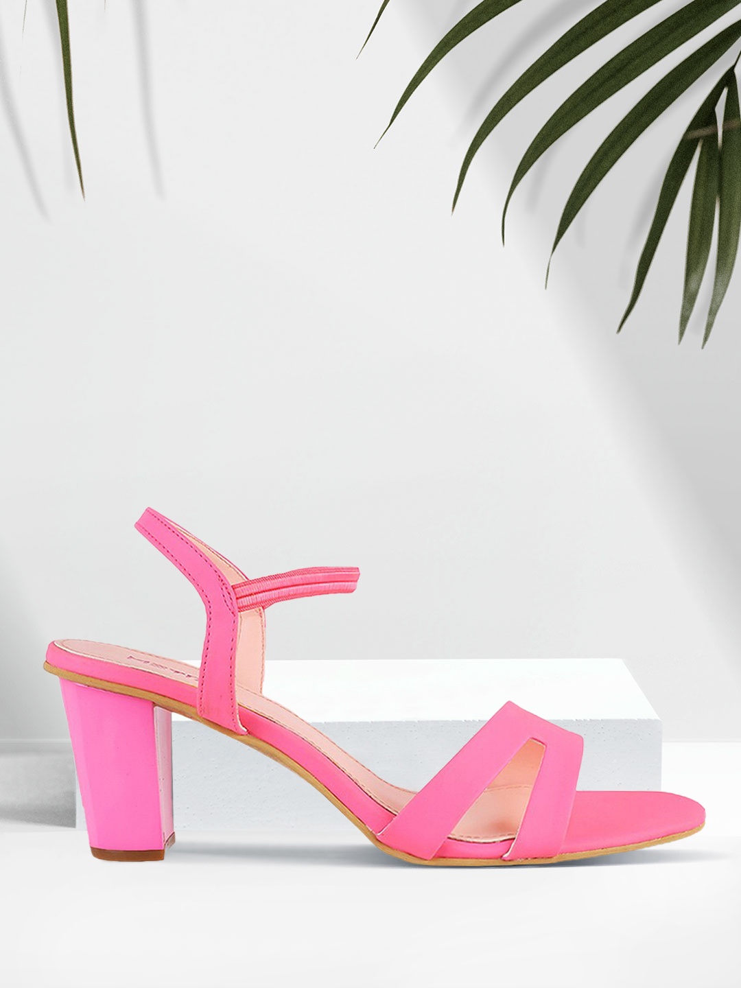 

Metro Women Pink Block Heels
