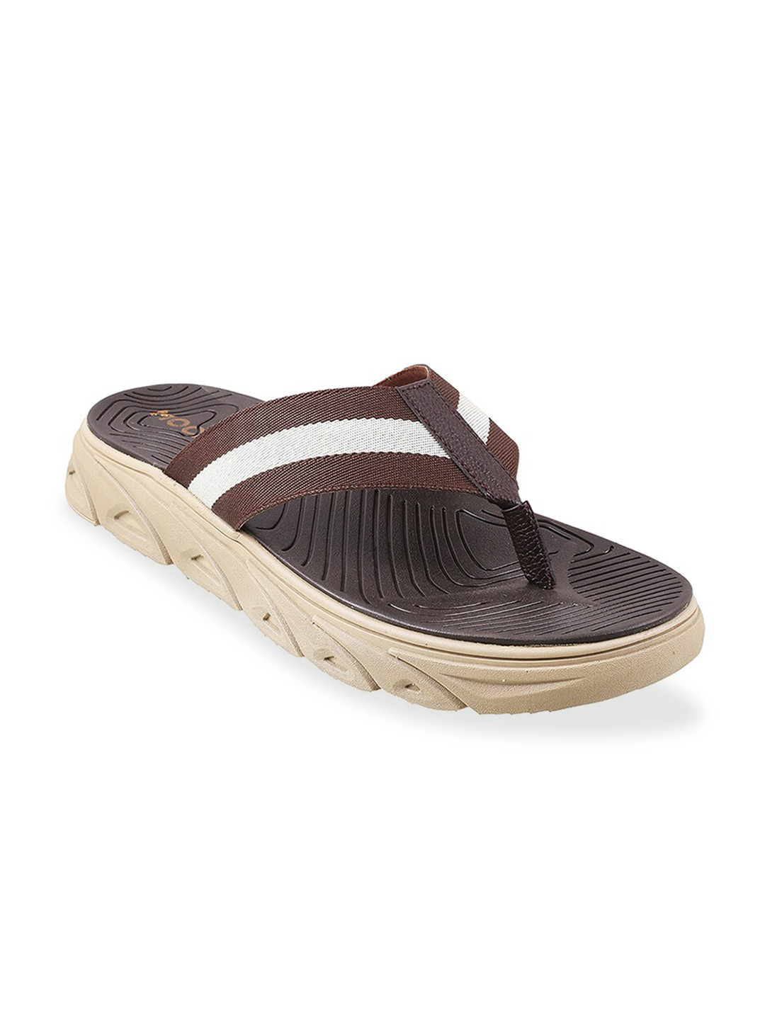 

Mochi Men Brown Comfort Sandals