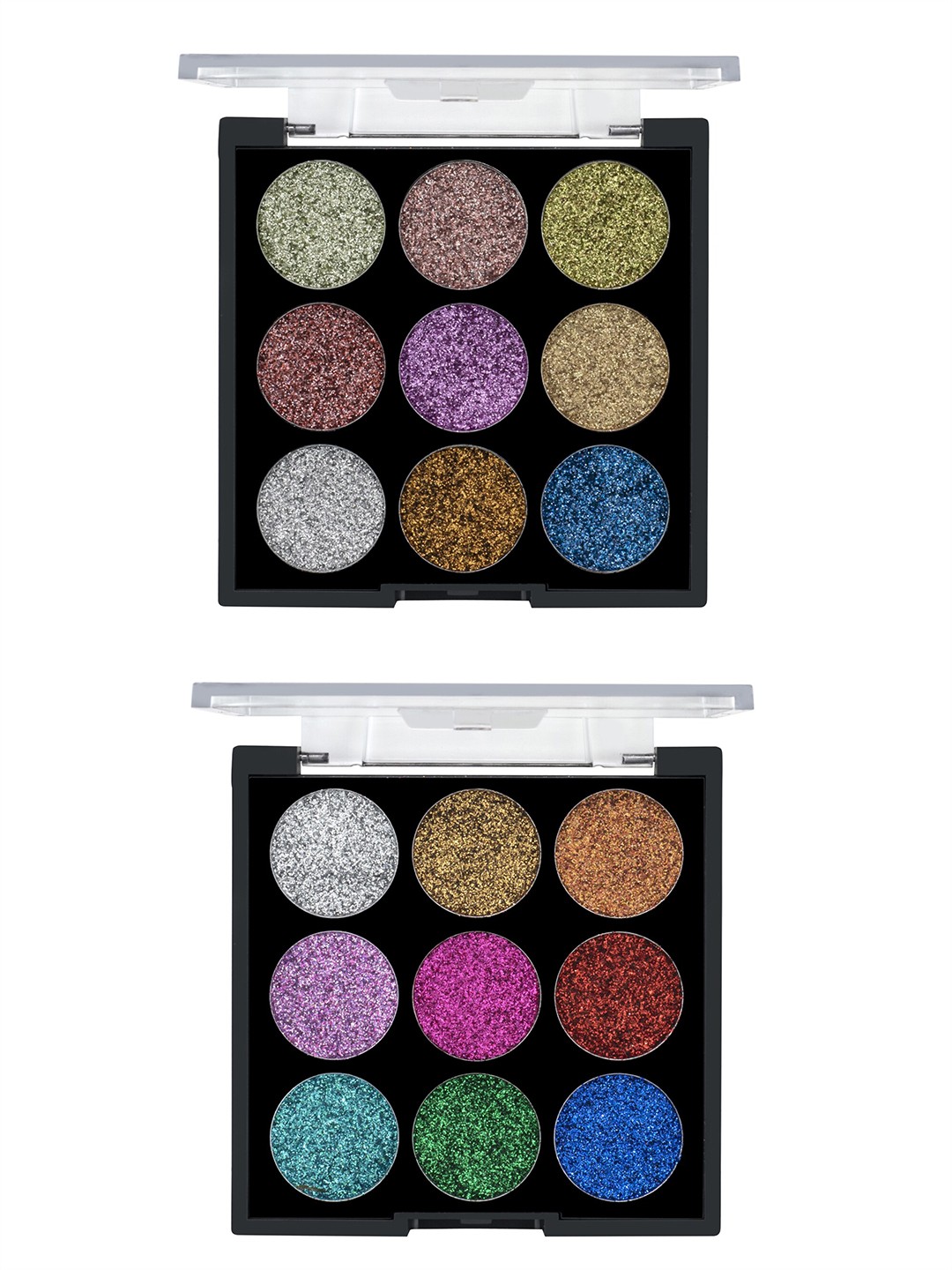 

MARS Set of 2 Bring It On Glitter Eyeshadow Palette - 01 & 02, Multi