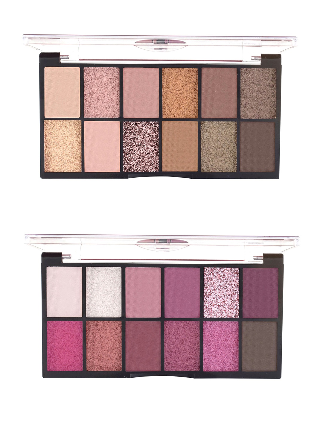 

MARS Set of 2 Dance Of Joy Ultra Pigmented Eyeshadow Palettes - Shades 01 & 02, Multi
