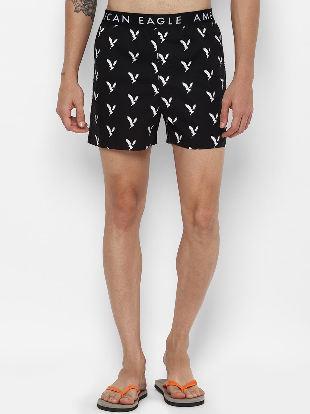 

AMERICAN EAGLE OUTFITTERS Men Black Printed Boxers