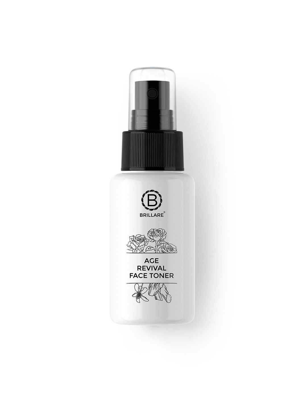 

BRILLARE Sustainable Age Revival Face Toner for Ageing Skin - 50ml, White