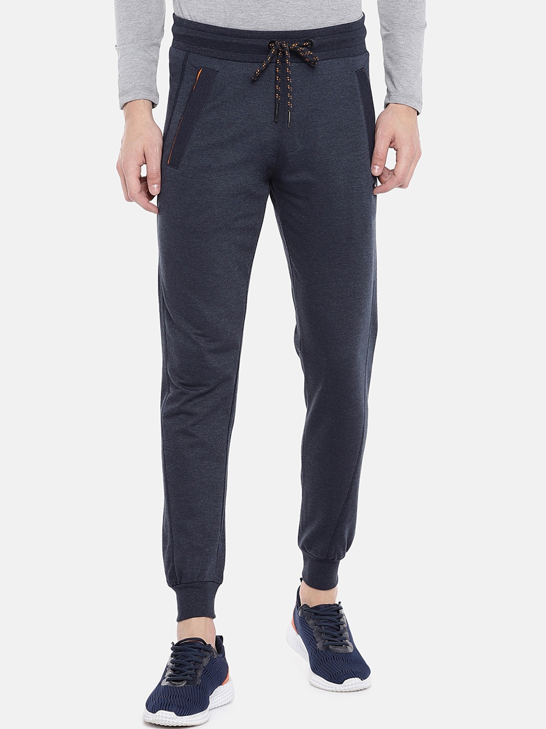 

Sweet Dreams Men Navy Blue Solid Track Pants