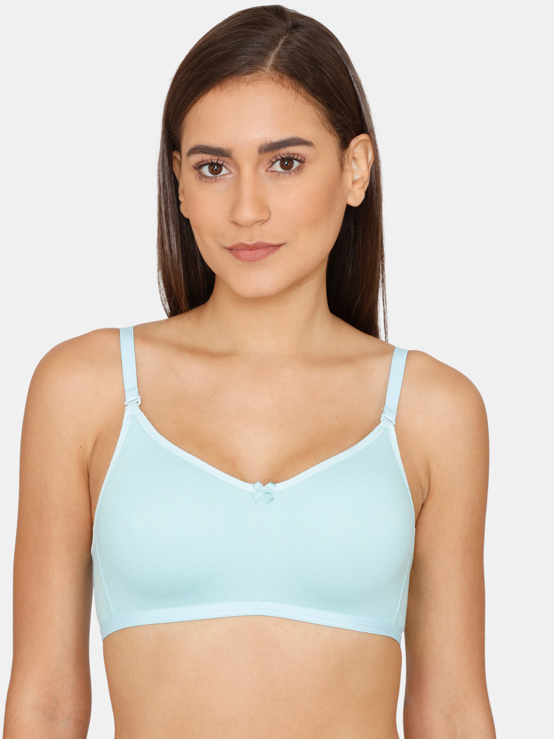 

Rosaline by Zivame Blue Non Padded Bra