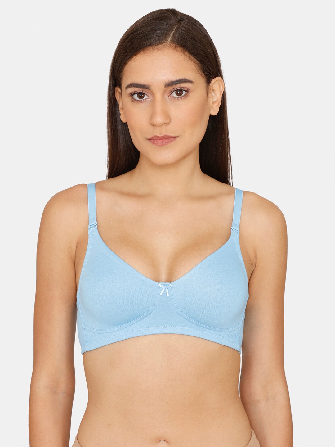 

Rosaline by Zivame Blue Non Padded T Shirt Bra