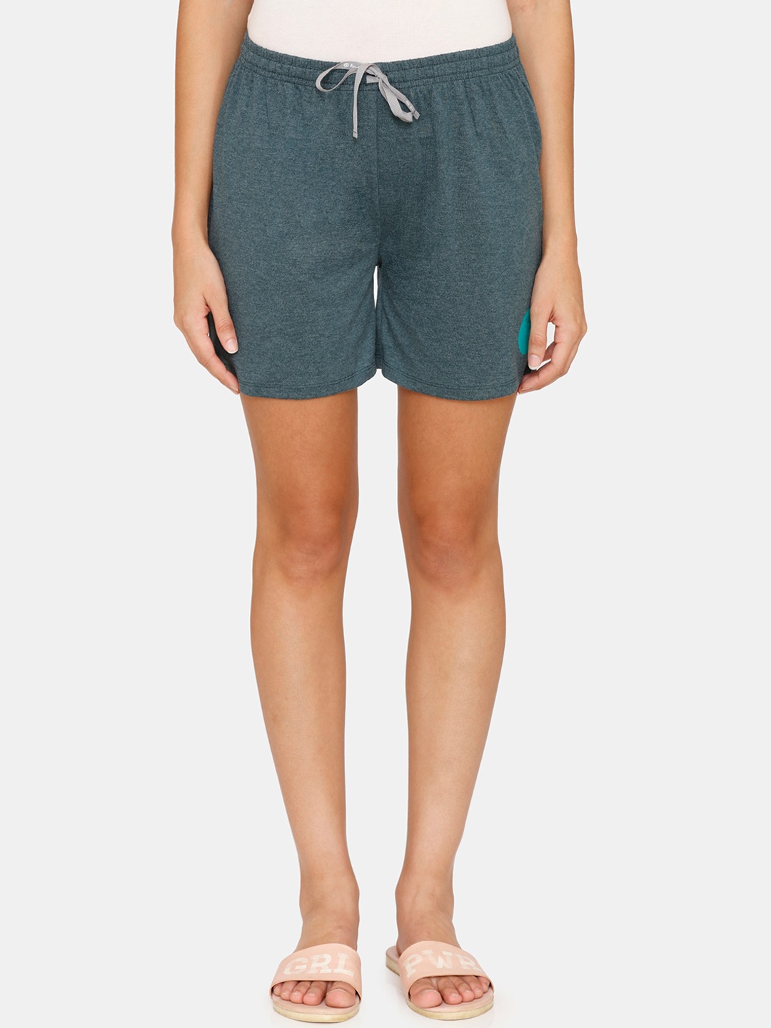 

Rosaline by Zivame Women Green Shorts
