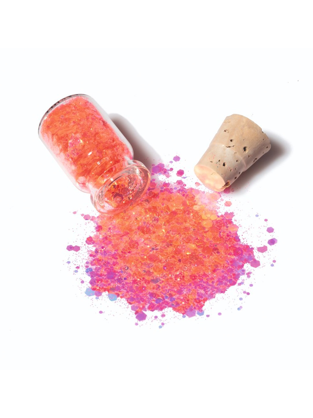 

KINGDOM OF LASHES Glitter Eyeshadow - Flamingo, Orange