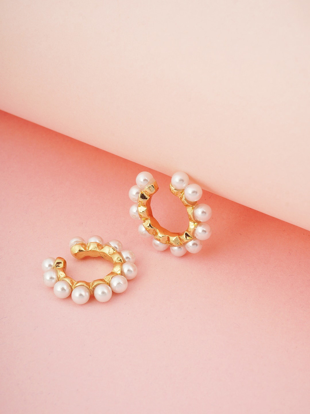

Ferosh Gold-Toned Classic Ear Cuff Earrings