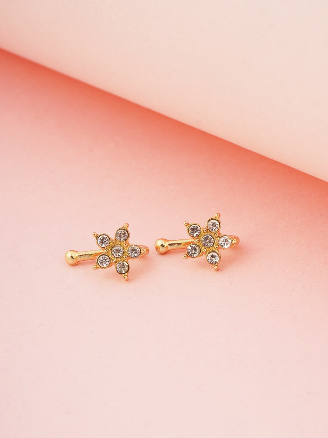 

Ferosh Gold-Toned Classic Studs Earrings