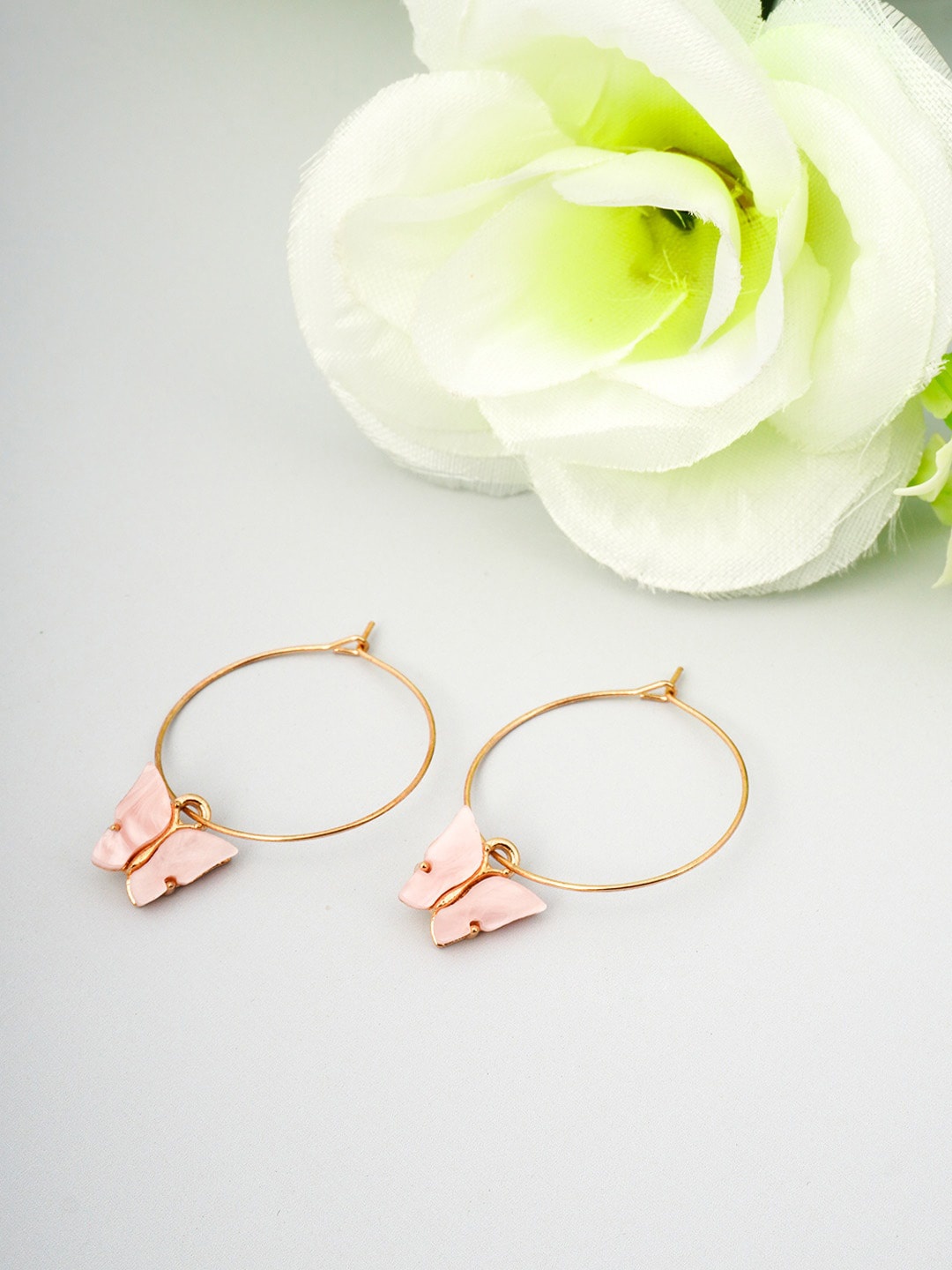 

Ferosh Gold-Toned Classic Hoop Earrings