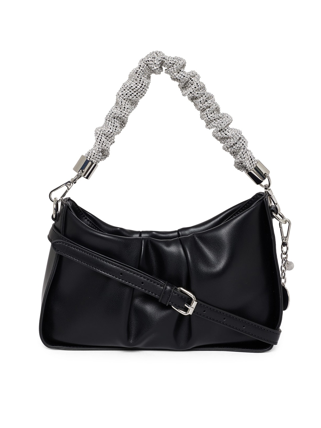 

ALDO Black Structured Handheld Bag