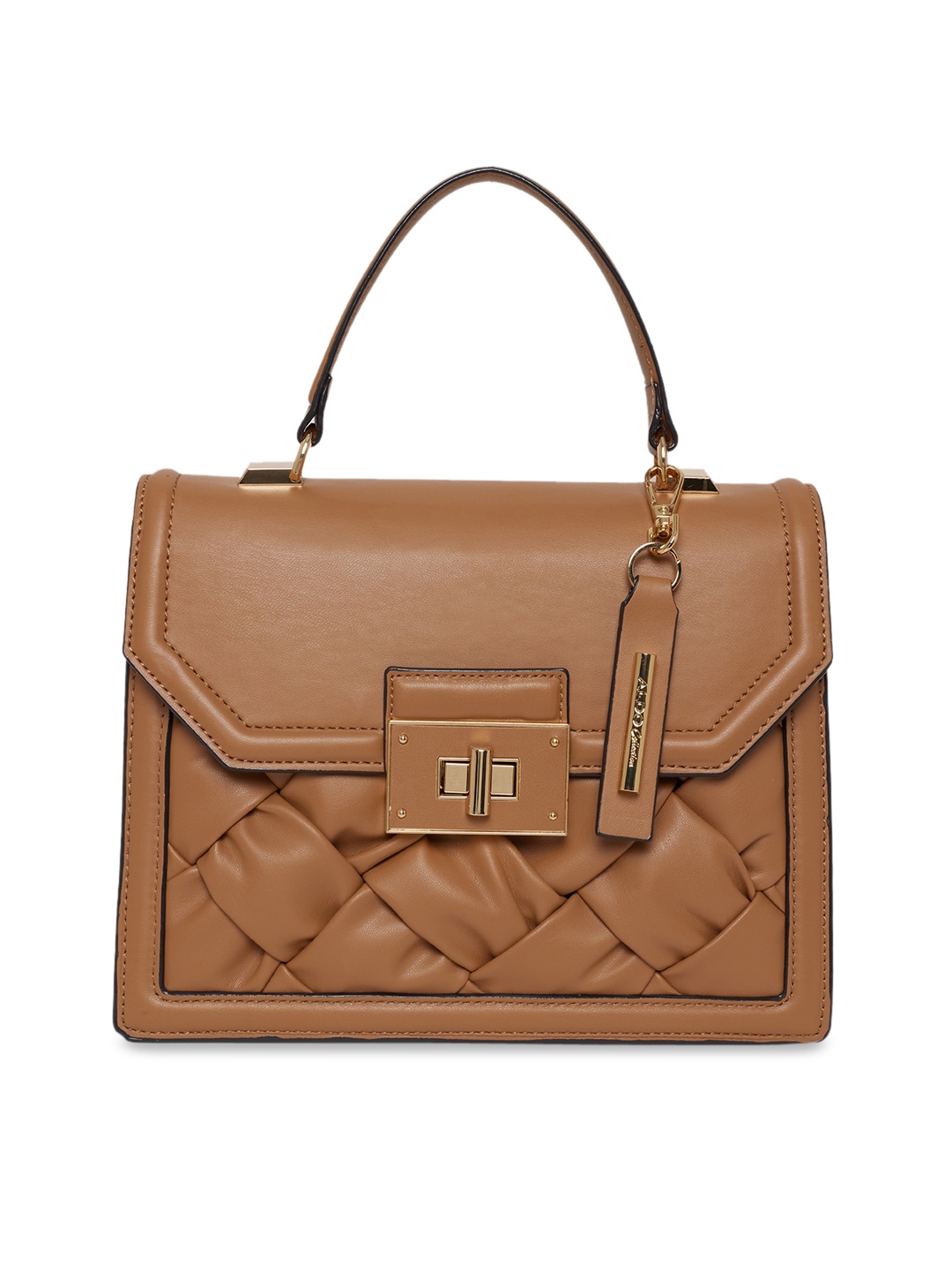 

ALDO Women Brown Structured Satchel