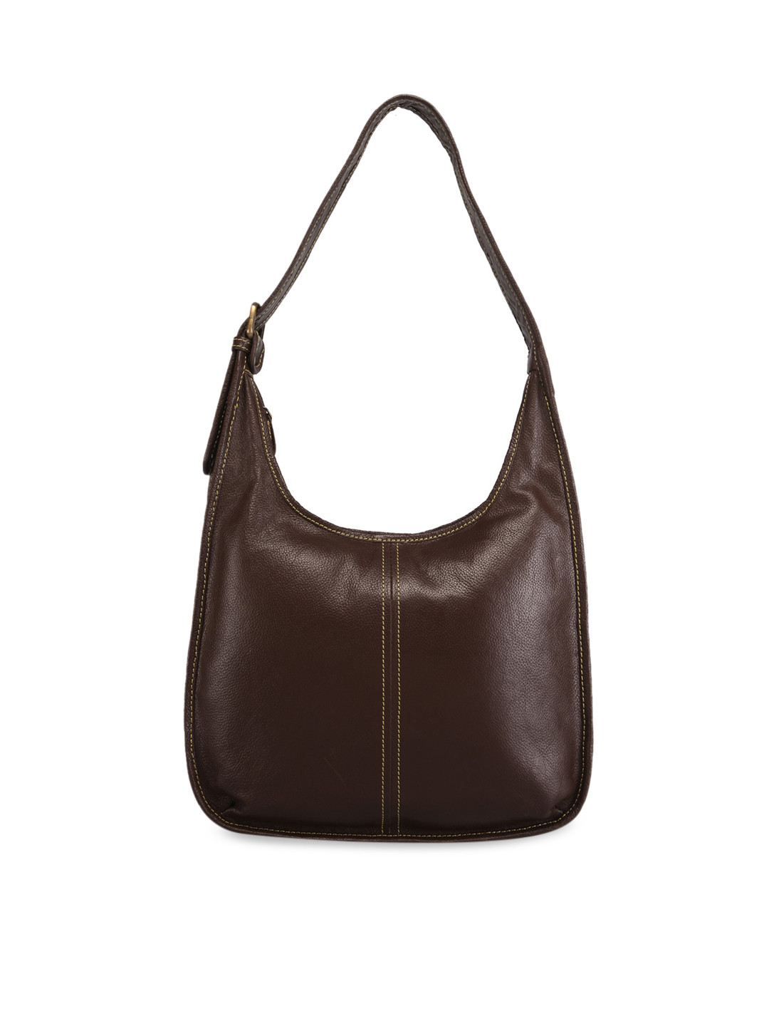 

GENWAYNE Brown Leather Hobo Bag