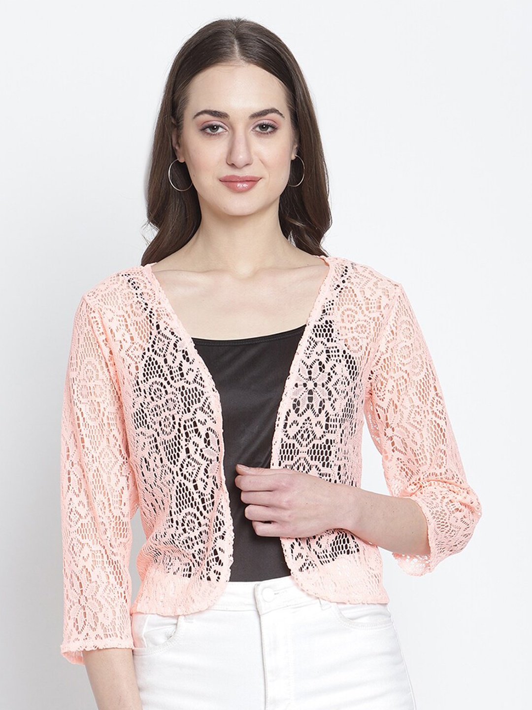 

Rute Women Pink Shrug