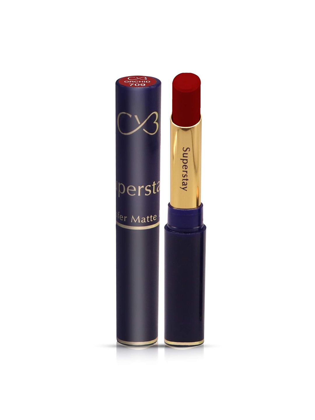 

CVB Super Stay Non-Transfer Matte Lipstick 3.5 g - Orchid 709, Red