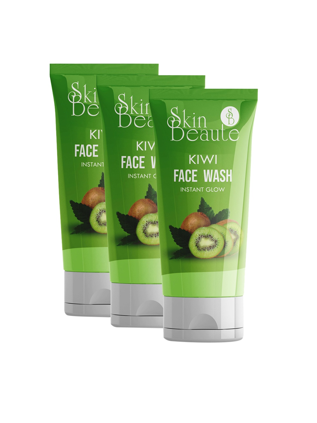 

Skin Beaute Set of 3 Neem & Tulsi Face Wash - Prevents Acne - 50g each, Green