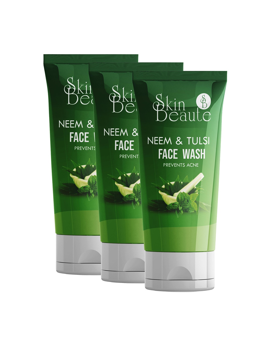 

Skin Beaute Set of 3 Kiwi Face Wash for Instant Glow - 50g each, Green