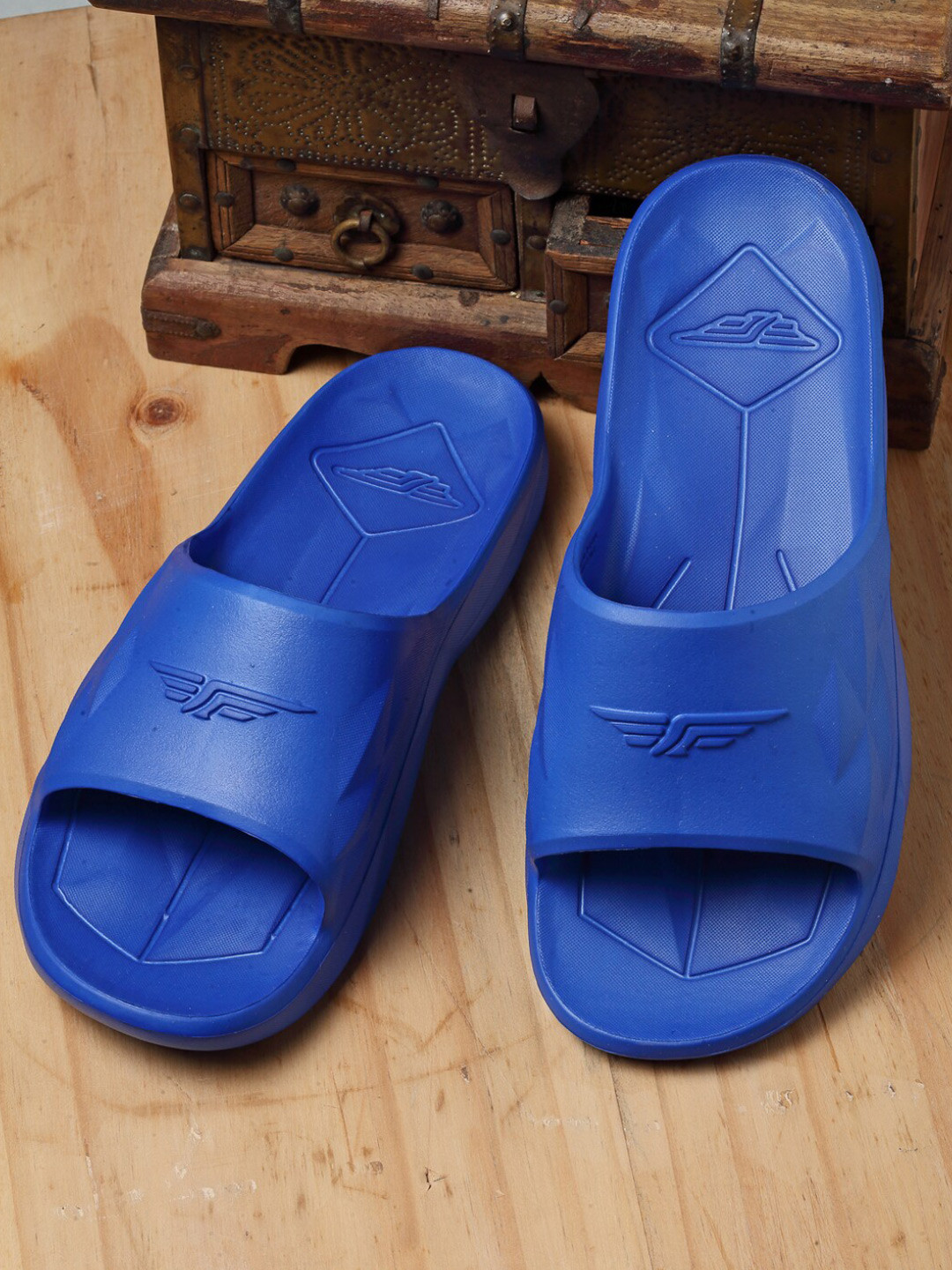 

Red Tape Men Blue Sunnies Sliders