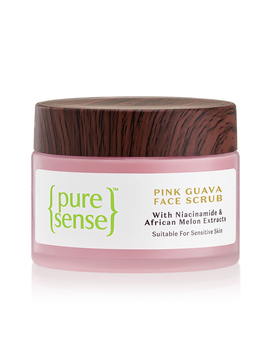 

Pure Sense Pink Guava Face Scrub for Gentle Exfoliation & Clear Glowing Skin - 50g