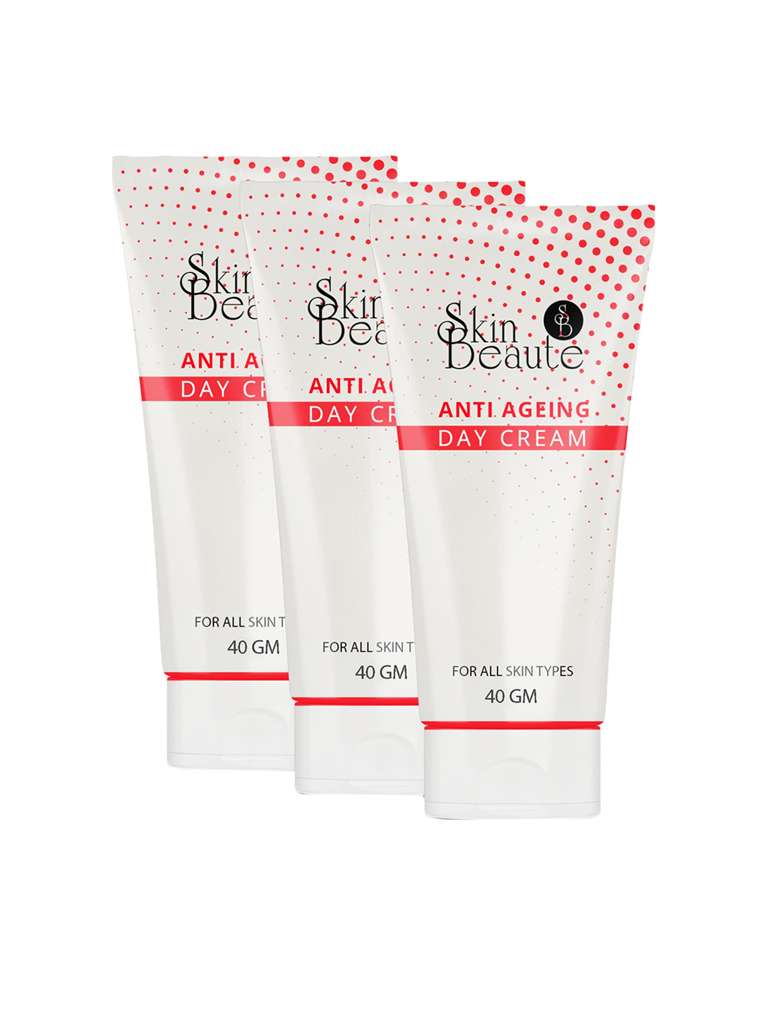 

Skin Beaute Set of 3 Niacinamide Anti Ageing Day Cream - 40 g Each, White