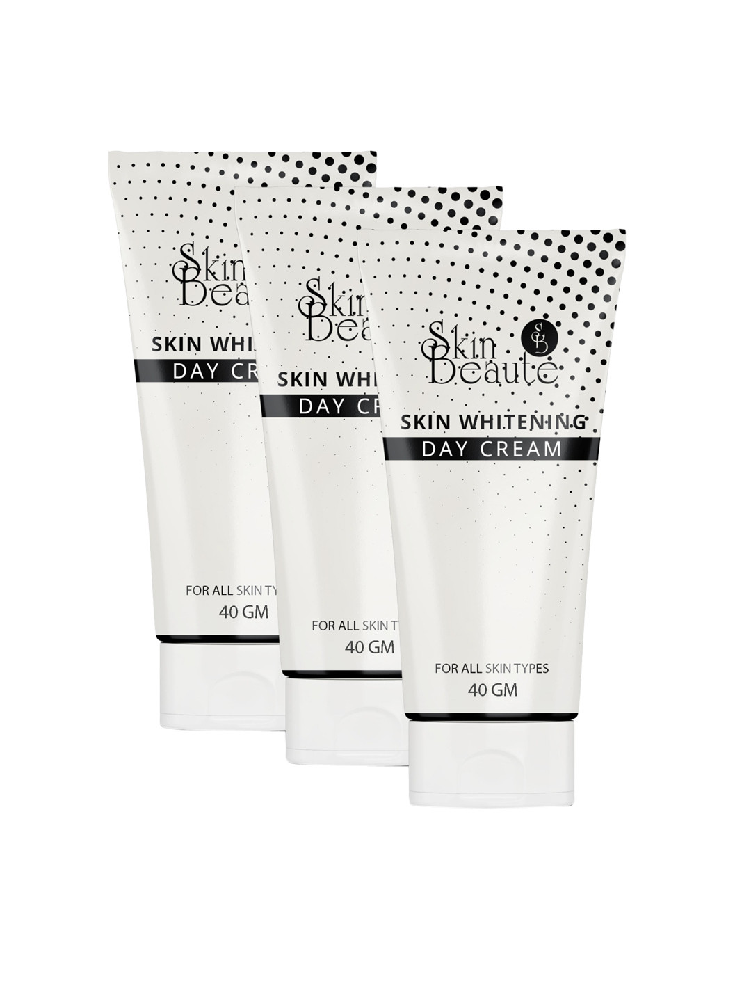 

Skin Beaute Set of 3 Skin Whitening Day Creams for All Skin Types - 40 g Each, White