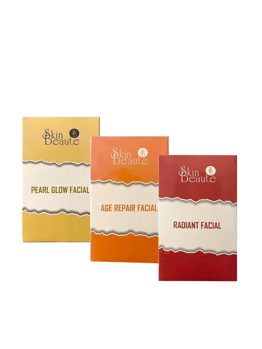 

Skin Beaute Set of 2 Pearl Glow Facial Kit - 50 g Each, Yellow